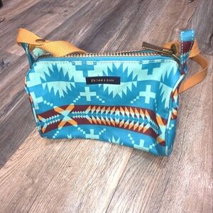 Pendleton Blue and Orange Patterned Women's Bag